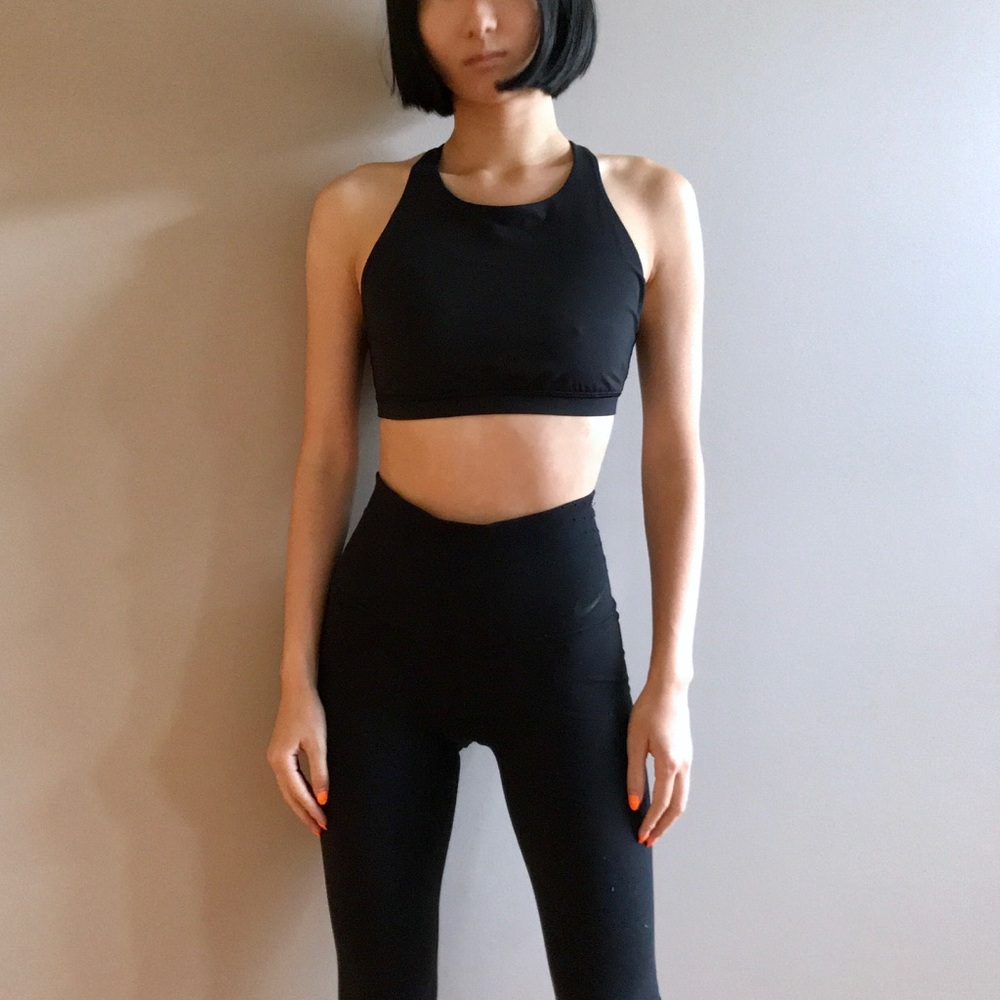 Lululemon strappy black sports bra - Picture 6 of 8